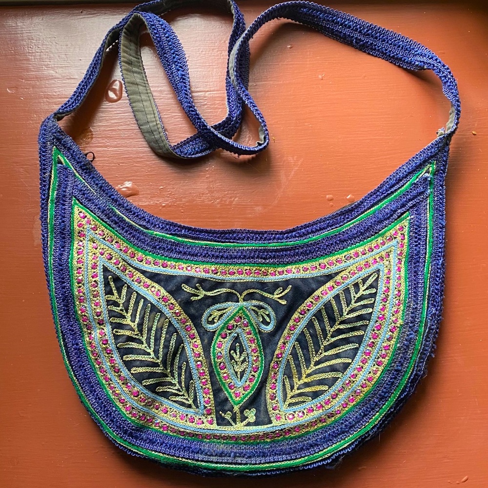 Boho/hippie/hipster crossbody purse